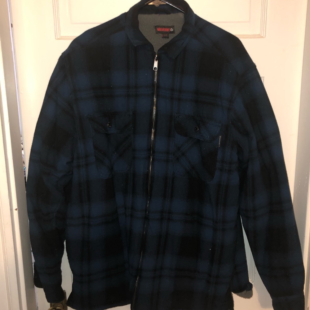 Mens zip up fleece